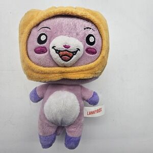 LankyBox Foxy Fox Plush Stuffed Toy Small Multicolor Soft Cuddly Cute Washable